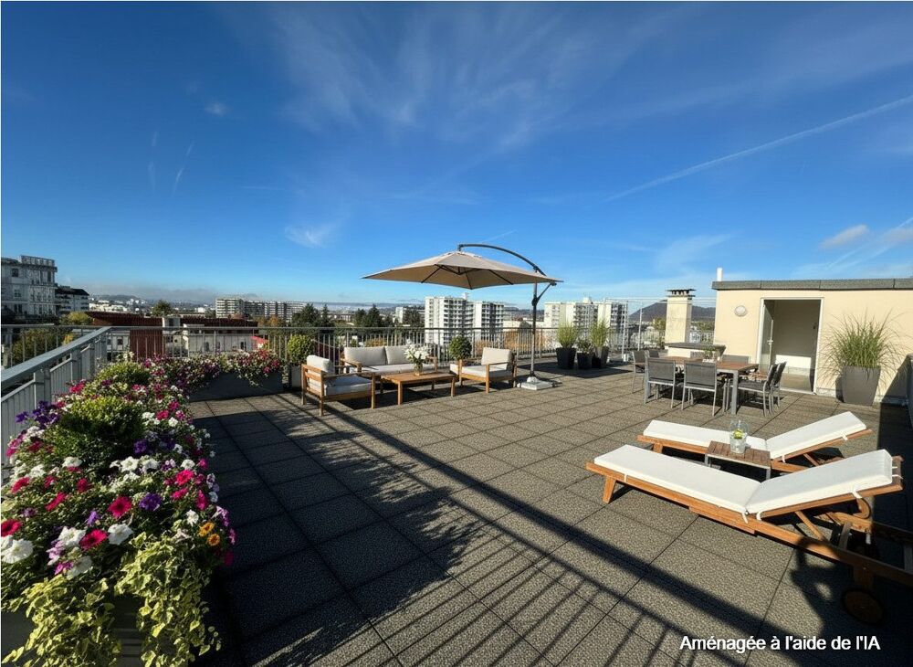 Appartement Annecy 5 pièces 100 m² + toit terrasse 148 m²+ pl