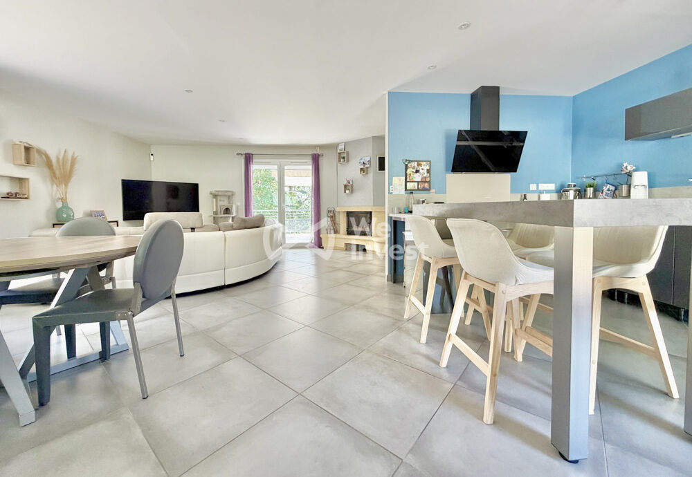 Vente Maison Villa de type 5 de 127 m2 habitables avec quatre chambres, jardi Enval