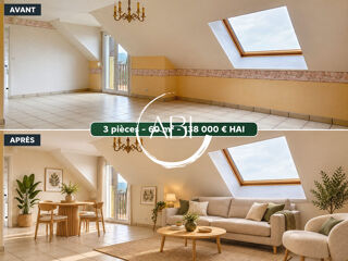  Appartement à vendre 3 pièces 61 m²