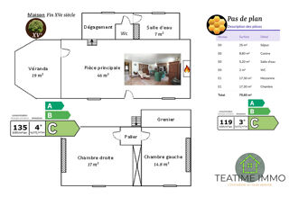  Maison � vendre 13 pi�ces 290 m�