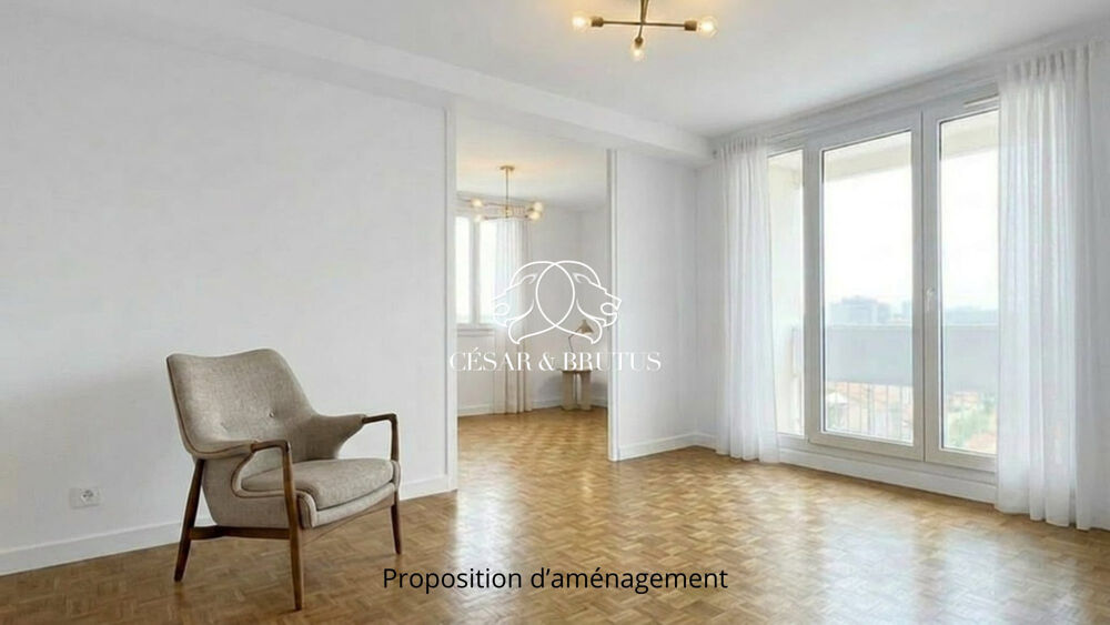 Exclusivité - VILLEURBANNE (Cusset) - Appartement T3/4 - Avant