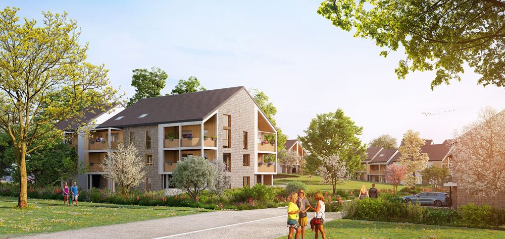 Sergy : appartement T4 en rez de jardin