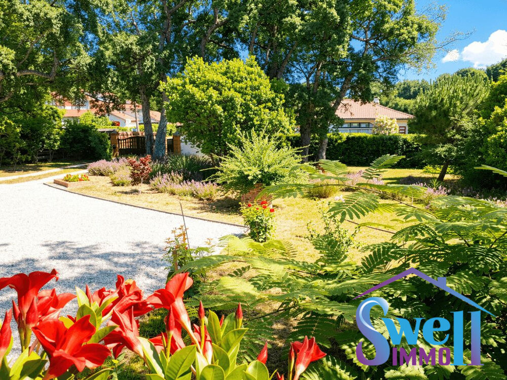 Sur beau jardin arboré et clos de 1041m², maison T3 72m², ter