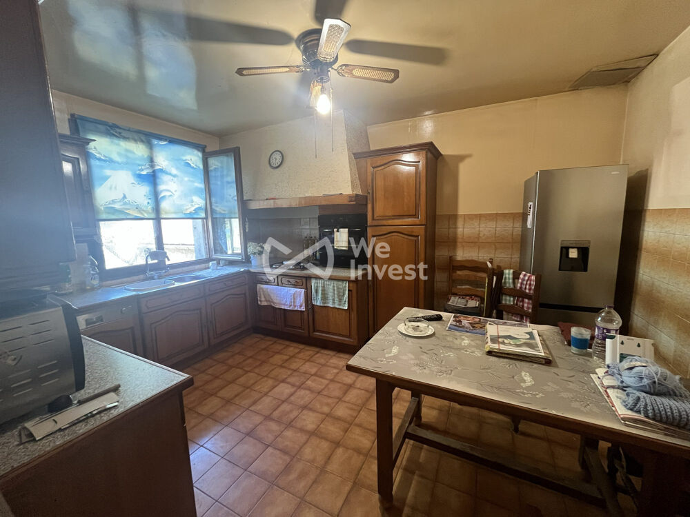 Maison de 139m², 6 pièces, 4 chambres, terrain 1281m²