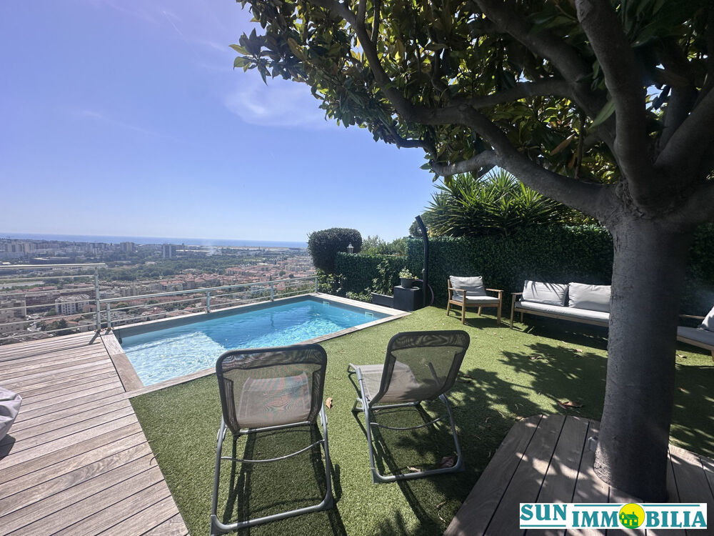 Vente Maison MAISON JUMELEE PISCINE VUE MER Saint-laurent-du-var