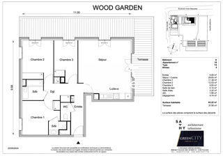  Appartement � vendre 4 pi�ces 83 m�