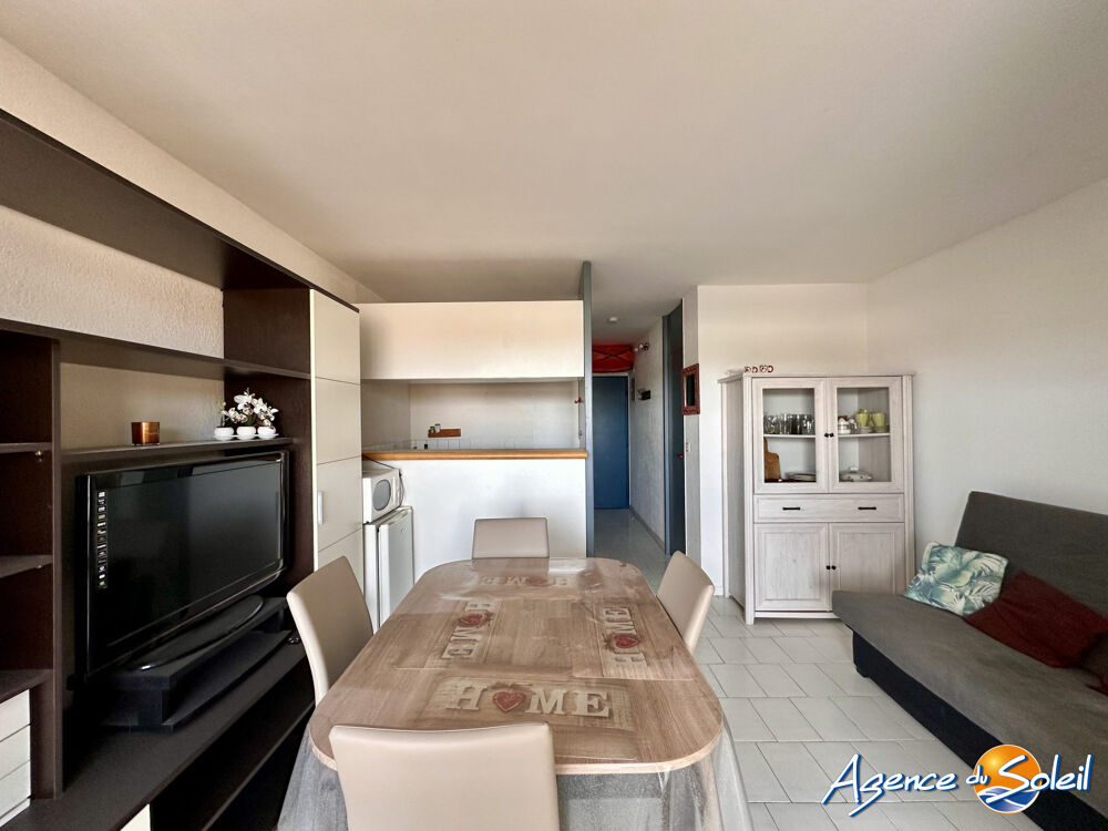 Vente Appartement Beau studio cabine avec belle terrasse et parking Canet-en-roussillon