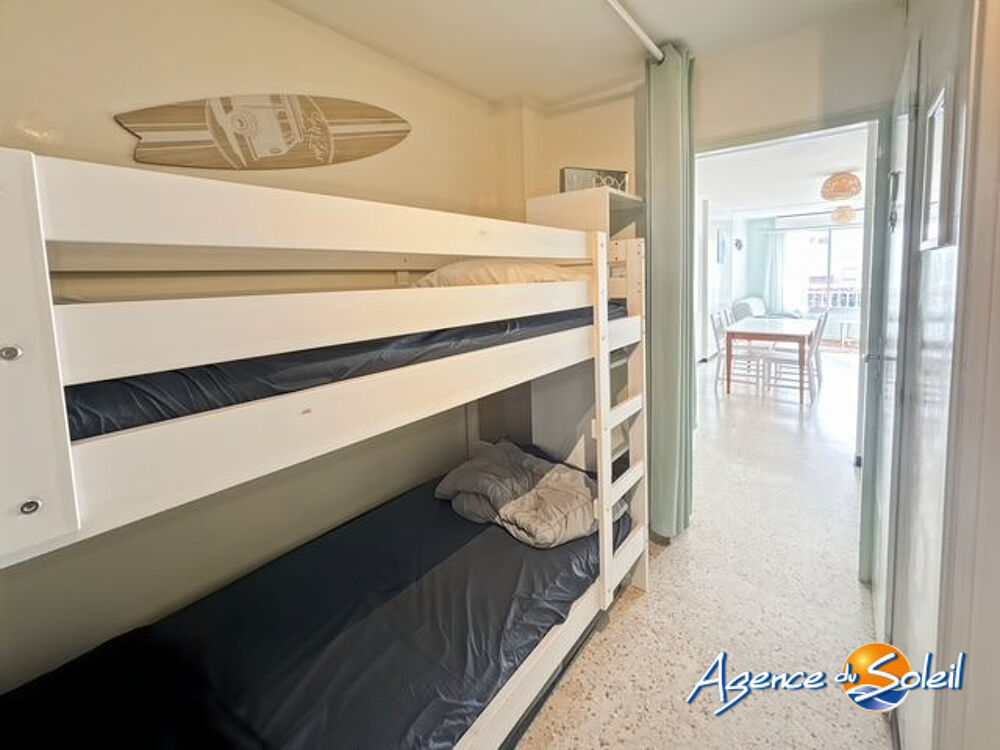 Vente Appartement T2 + cabine et Parking Le cap d'agde
