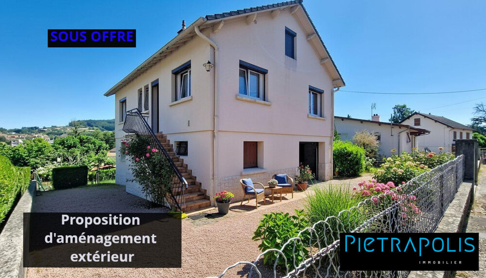 Vente Maison Maison sur sous-sol complet avec jardin Chauffailles