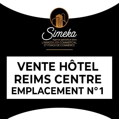 HOTEL 3 ETOILES 26 CHAMBRES REIMS CENTRE 850000 51100 Reims