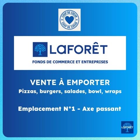 Fonds de commerce &agrave; vendre Biganos 68000 33380 Biganos