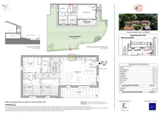  Appartement � vendre 4 pi�ces 89 m�