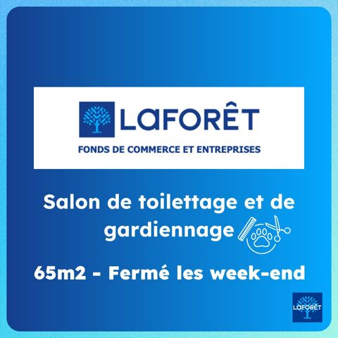 À VENDRE Fonds de commerce Salon de Toilettage 42000 33000 Bordeaux