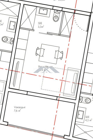  Appartement � vendre 1 pi�ce 21 m�