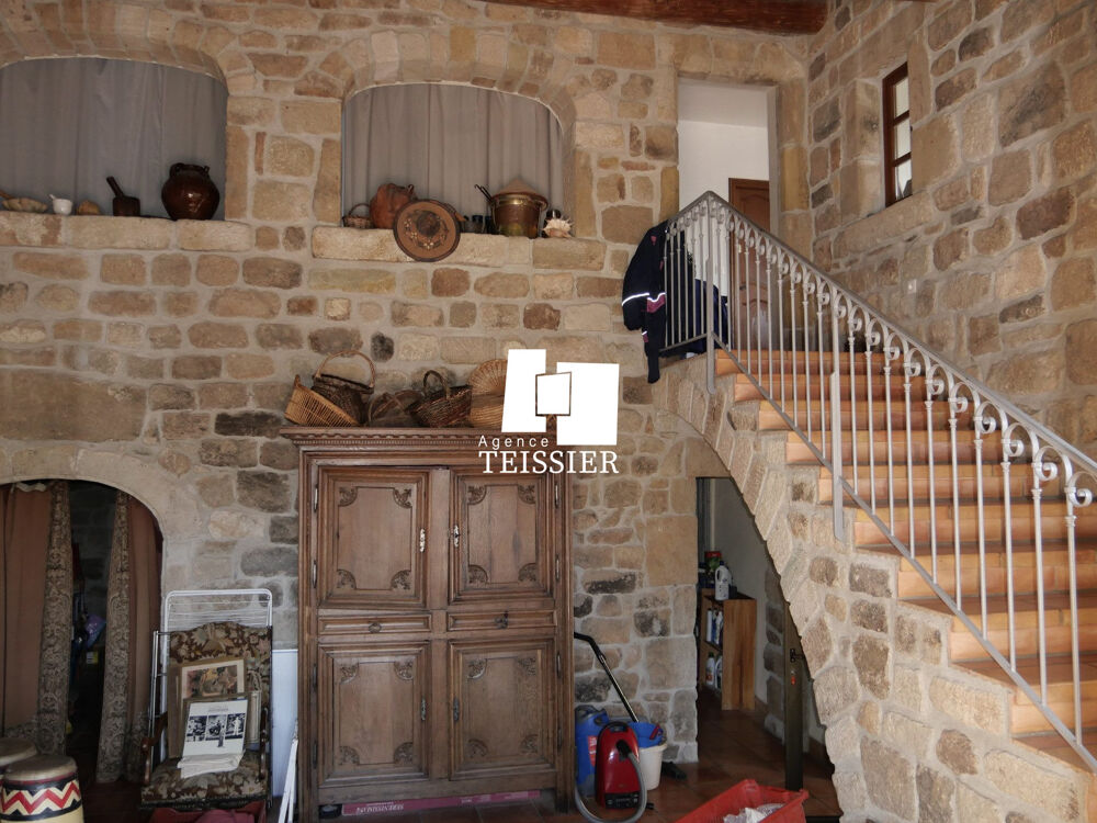 Vente Maison Sud Est France : 07140 les Vans, Mas Provençal sur 4700 m² de Payzac
