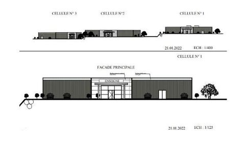 Local commercial de 425 m&sup2; prochainement b&acirc;ti &agrave; SAINT-JUNIEN 4250 87200 Saint-junien