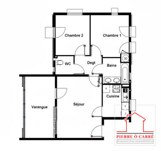  Appartement � vendre 3 pi�ces 55 m�