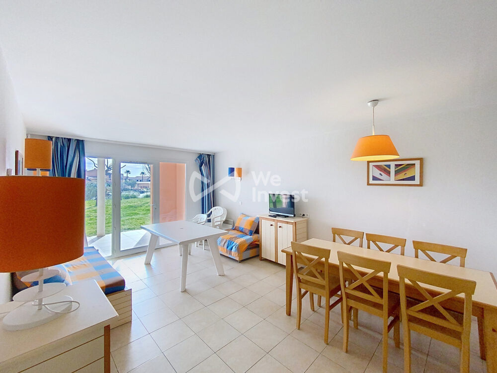 Vente Appartement T2/3 en rez-de-jardin face au chenal - La Coudalère - 51,26m² Le barcarès