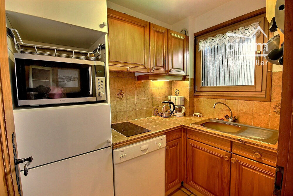 A VENDRE STUDIO + CAVE AUX PIEDS DE LA TELECABINE LES CARROZ D'A