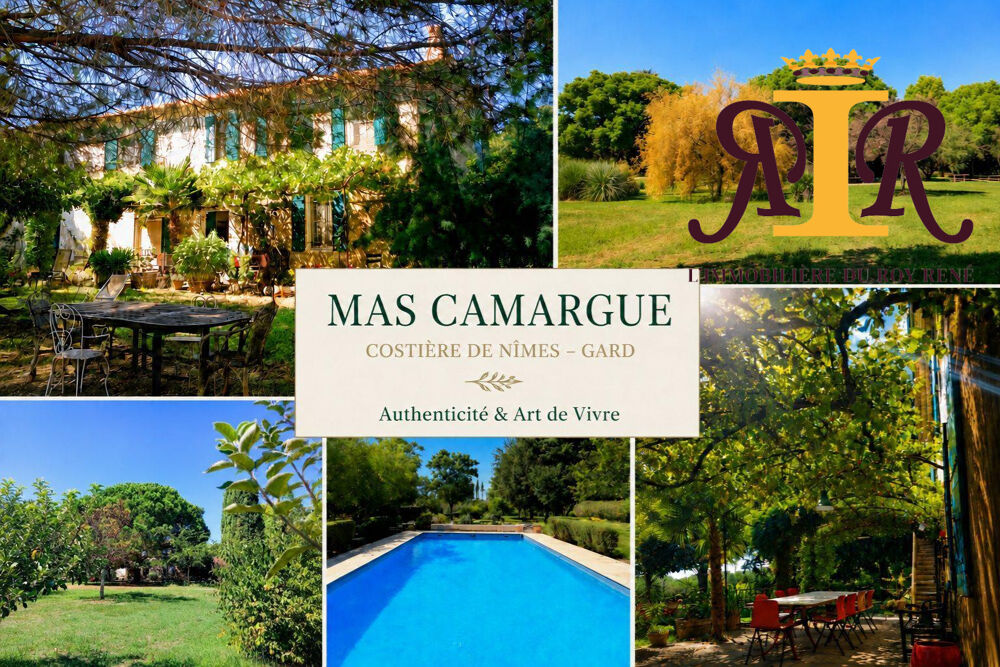 MAS / PROPRIETÉ 7500M2 ' LES COSTIERES' CAMARGUE GARDOISE