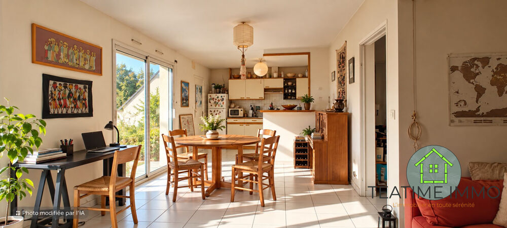 Vente Maison Maison 105m² beau quartier Lannion, 1550m² terrain, constructi Lannion