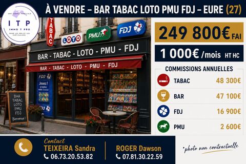 BEAU BAR TABAC 27 249800 27000 Évreux
