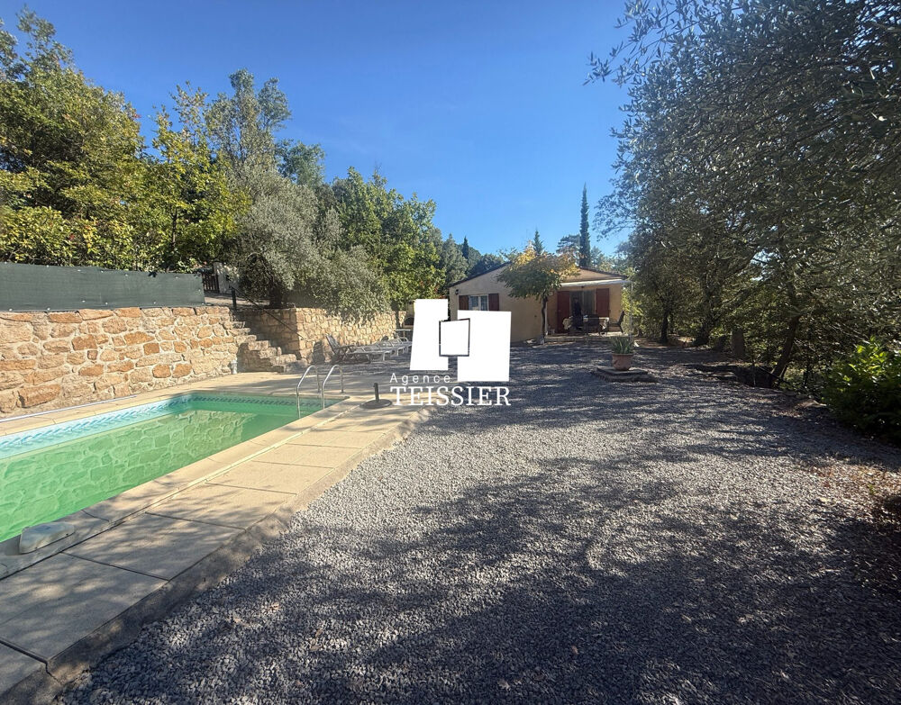 Vente Maison Sud Ardèche : 07230 Payzac, Villa avec piscine au calme sur 400 Payzac