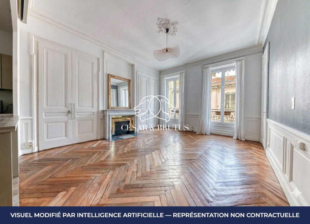 Lyon 6 Foch. Appartement familiale 120m² étage élevé. Statio
