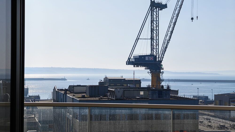 Vente Appartement T3 avec belle vue rade, expo sud Brest