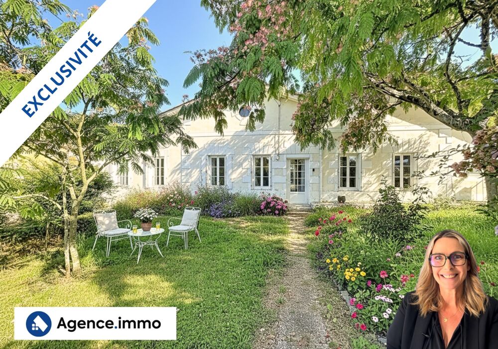Maison avec grand terrain + dépendance