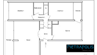  Appartement  vendre 4 pices 96 m