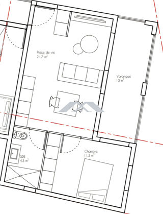  Appartement � vendre 2 pi�ces 38 m�