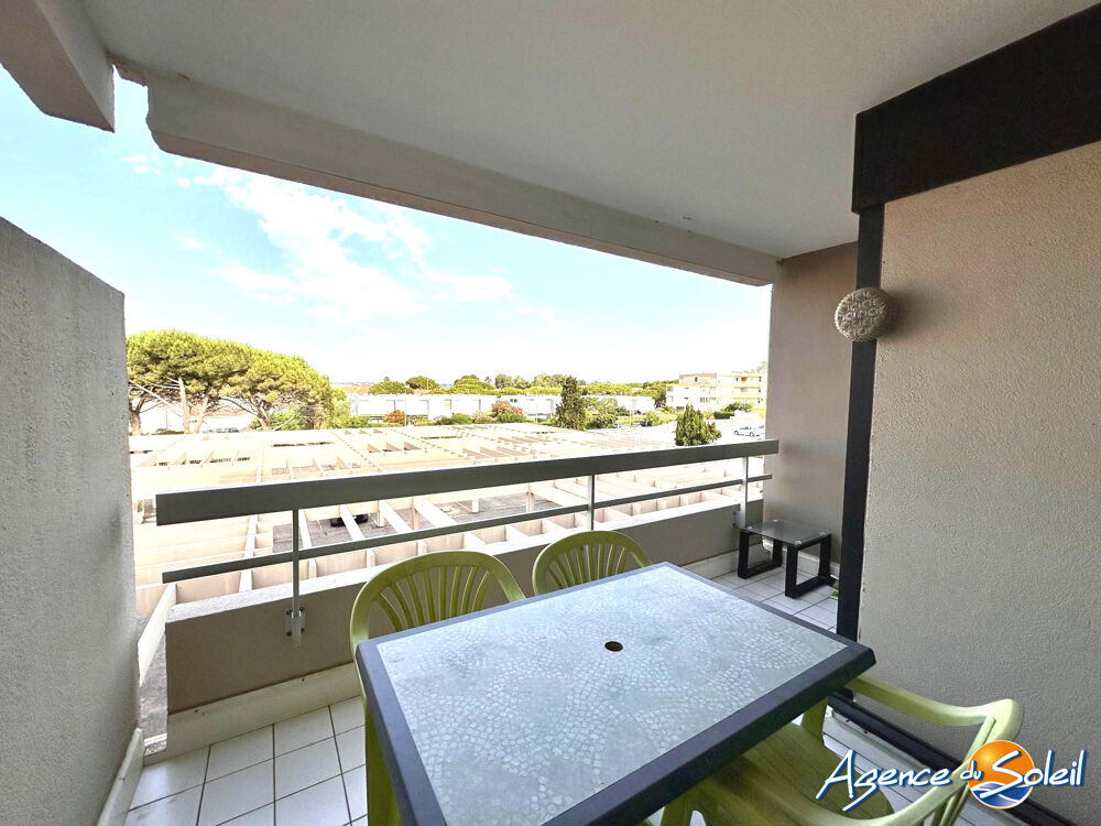 Vente Appartement Beau T1-cabine avec belle terrasse vue Canigou Canet-en-roussillon