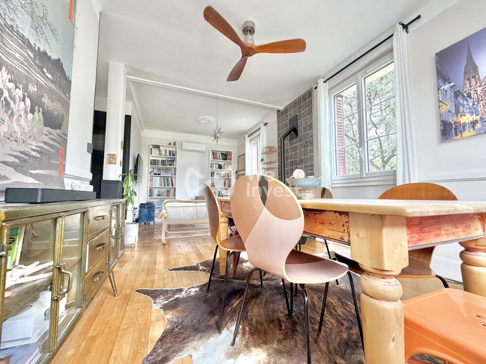 Vente Maison Villa d'architecte de type 6 rénovée, quatre chambres, sous-so Prompsat