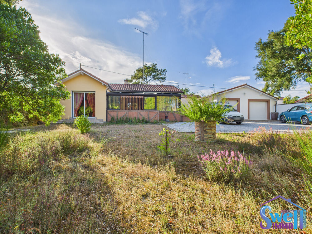 Sur beau jardin arboré et clos de 1041m², maison T3 72m², ter
