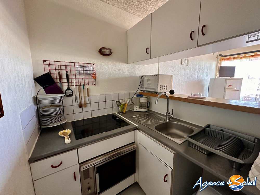 Vente Appartement Beau T1-cabine avec belle terrasse vue Canigou Canet-en-roussillon