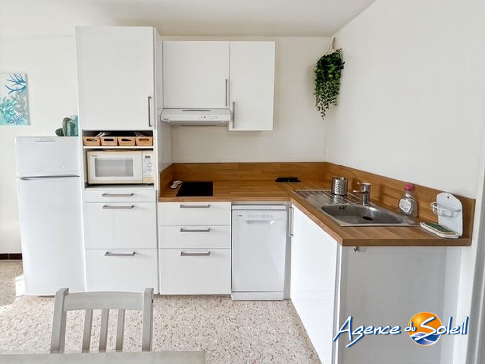 Vente Appartement T2 + cabine et Parking Le cap d'agde