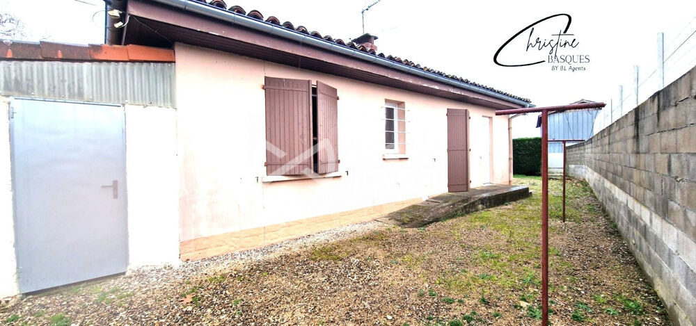 Charmante maison cocooning T3  63 m²  Terrain 835 m² 