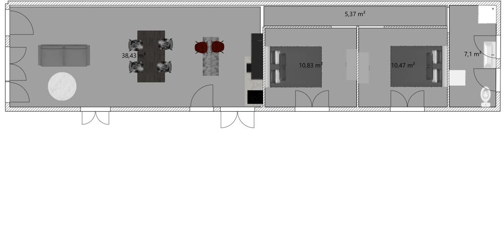 Vente Maison maison de plain pied entierement refaite Montval-sur-loir
