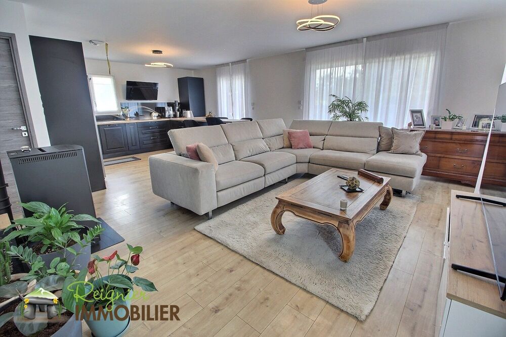 Au calme, villa récente T4 de plain pied sur terrain de 632m²