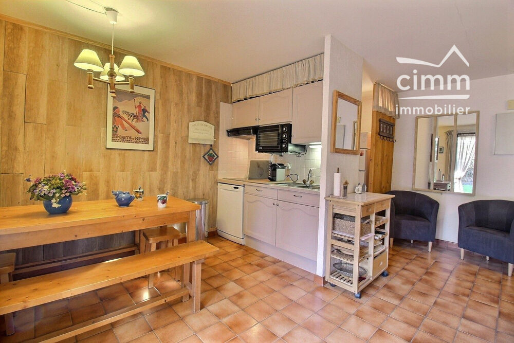 Vente Appartement A VENDRE ST GERVAIS(74170) T2 avec jardin, vue Mt Blanc, cave et Saint-gervais-les-bains