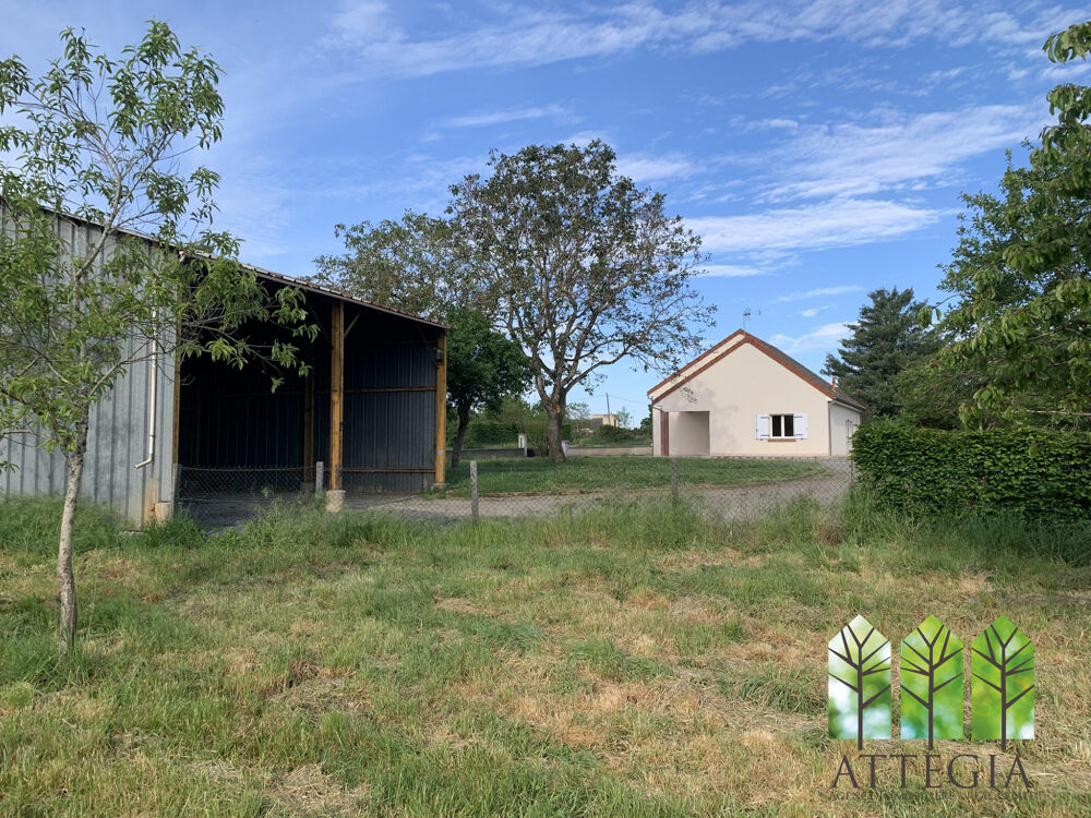 Maison moderne de 3 chambres avec jardin clos, grand hangar et t