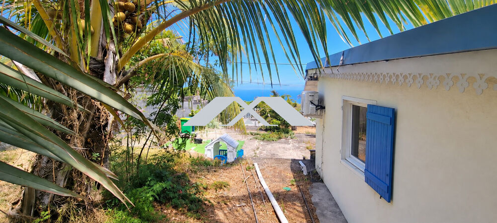 Vente Maison Authentique case créole - vue mer Saint Leu Saint-leu