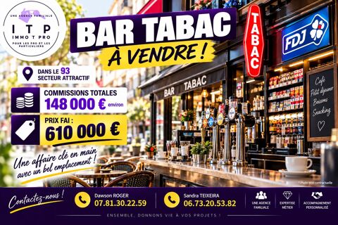 BAR TABAC FDJ 93 610000 93290 Tremblay-en-france