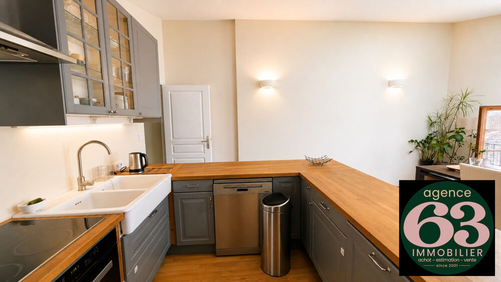 Vente Appartement Coup de coeur, T3 dernier étage de 93 m2 utiles avec joli vue Clermont-ferrand