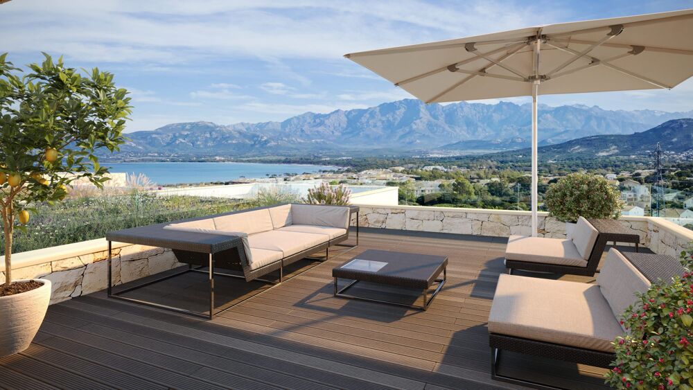 Vente Appartement CORSE, À CALVI APPARTEMENT T3 AVEC TERRASSE ET JARDIN AVEC VUE Calvi