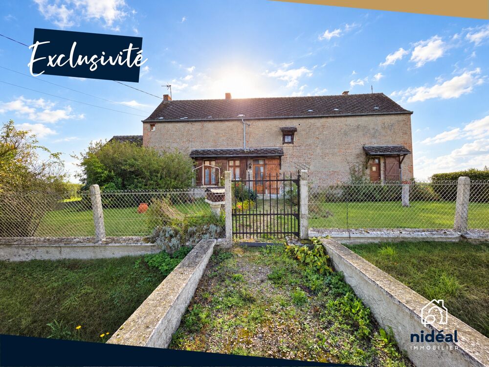 Vente Maison Longère proche Maroilles à rénover avec garage et jardin Landrecies