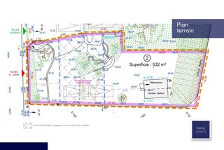  Terrain � vendre 532 m�