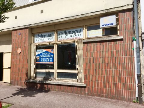 Vente local commercial de 75 m&sup2; sur une avenue tr&egrave;s circulante 60280 87100 Limoges