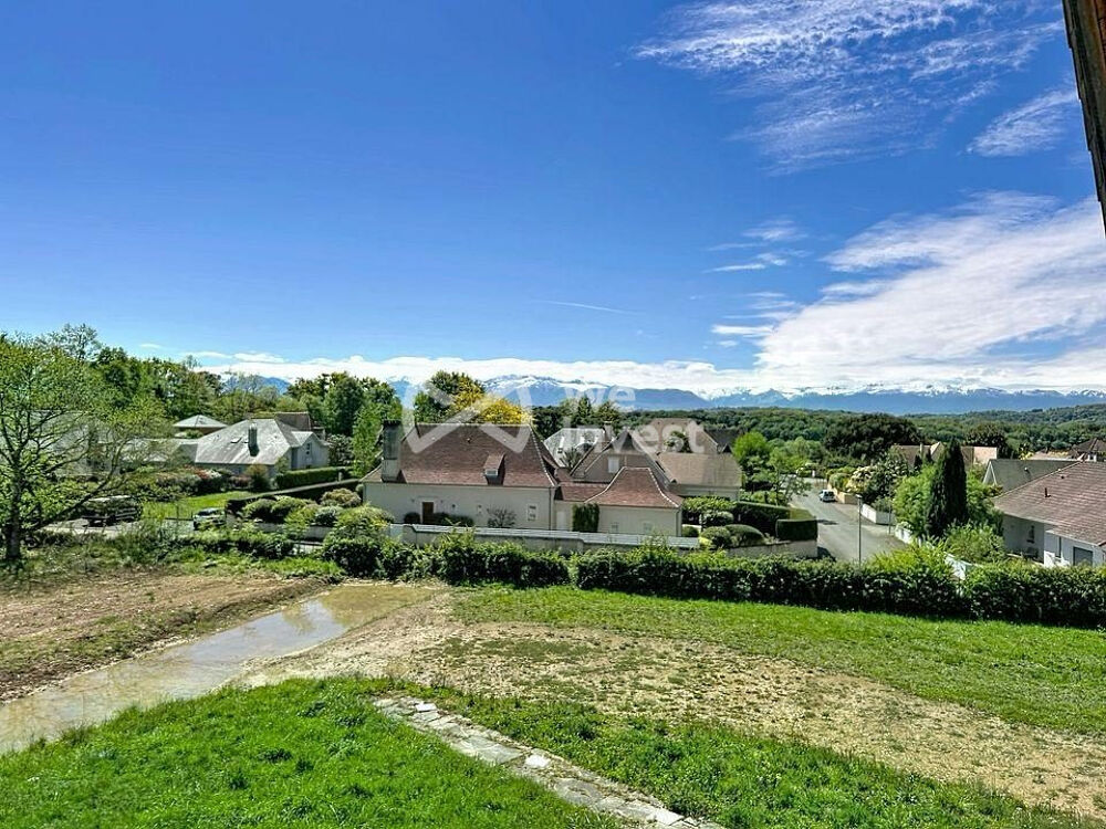 Appartement d'exception à créer, haut d'Idron, vue Pyrénées